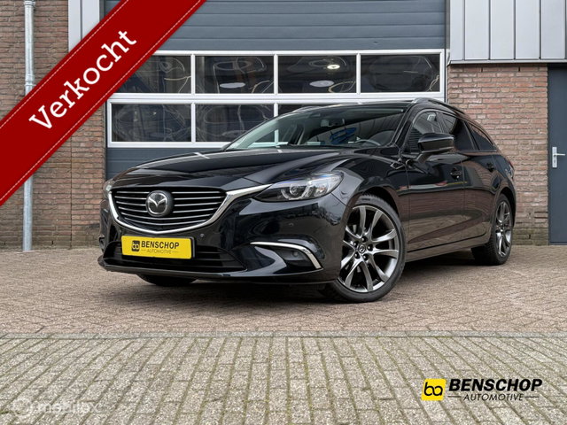 Mazda 6 - Sportbreak 2.5 SkyActiv-G 192 GT-M Schuifdak Leer Navi Bose ACC Trekhaak