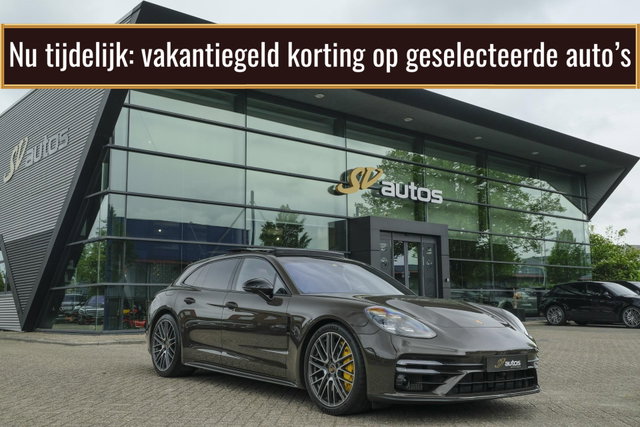Porsche Panamera - Sport Turismo 4.0 V8 Turbo S 700pk E-Hybrid Panoramadak Keramisch Luchtvering 4-wielsturing NLauto 1e eigenaar!