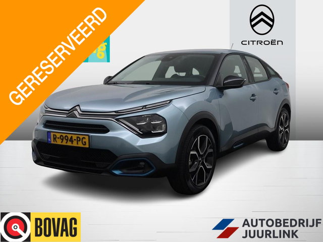 Citroën ë-C4 - Feel Pack 50 kWh Automaat H.Leder/Camera/Nav/Ecc/ Hud/Vc/CarPlay/Led