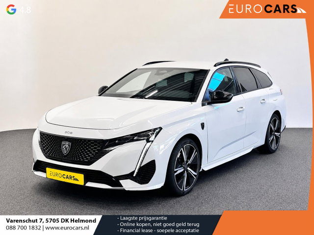 Peugeot 308 - SW 1.6 Plug-in Hybrid 225 GT Navigatie Apple Carplay/Android Auto Camera Parkeersensoren Adaptive Cruise Control Stoelverwarming FULL LED Climate Control Virtual Cockpit Lichtmetalen velgen