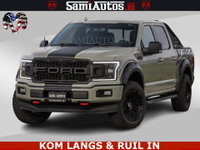 Dodge Ram Pick-Up - FORD F150 5.0 V8 4X4 | MAT OLIVE GREEN | BIJTELLING VRIJ | ZEER DIK | CAMERA | 3500KG | PANORAMA | LEDER | GO RHINO ROLLBAR | CRUISE CONTROL | PRINS LPG | BAKFLIP COVER | Deze pick-up is leverbaar met zowel een groot rijbewijs (C) als een klein rijbewijs 