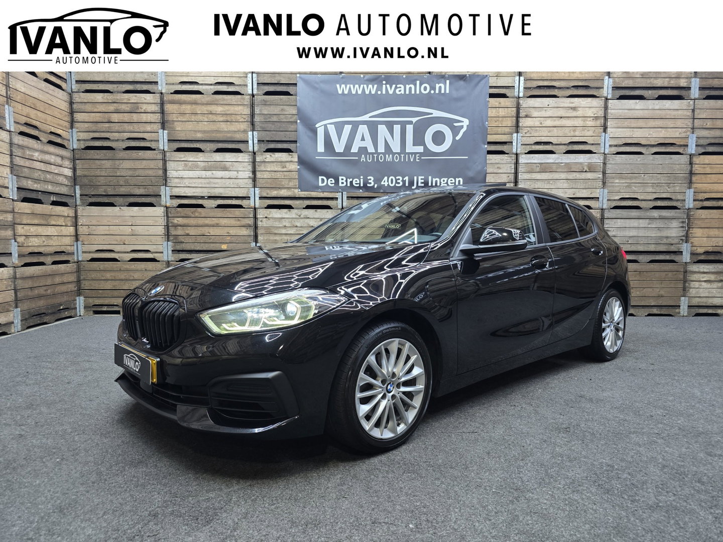 BMW 1-serie 118i High Executive Pano Clima Camera HUD Navi LM