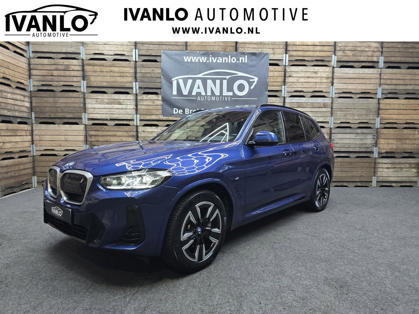 BMW iX3 High Executive 80 kWh Pano LED navi Trekhaak 19"LM 96% SOH