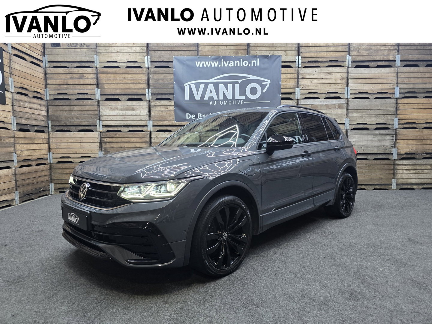Volkswagen Tiguan 1.4 TSI eHybrid R-Line Blackstyle Leder Trekhaak LED Navi 20"LM