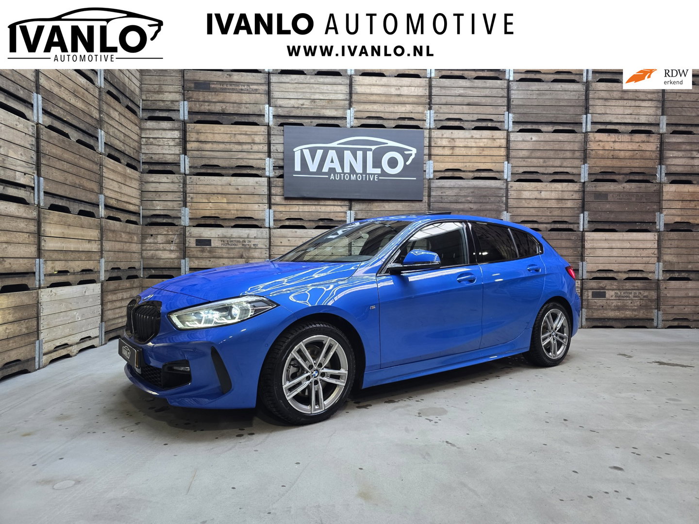 BMW 1-serie 118i High Executive Edition M-Sport Pano Leder Navi Camera Carplay 17"LM