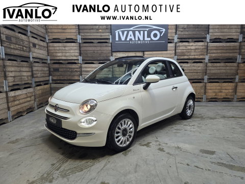 Fiat 500C 1.0 Hybrid Dolcevita Climate control leder Carplay DAB+ Achtersensoren 15''LM