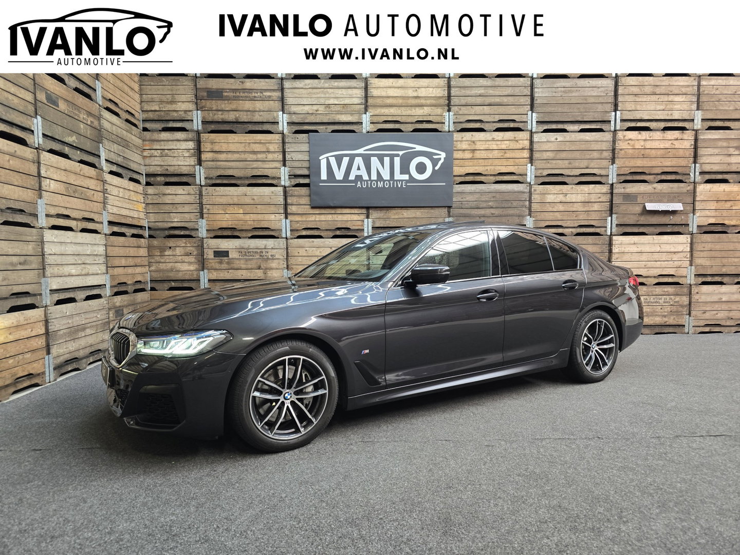 BMW 5 Serie 530d Business Edition Plus M-Sport Laser Led Pano Leder HUD Clima Cruise 18"LM