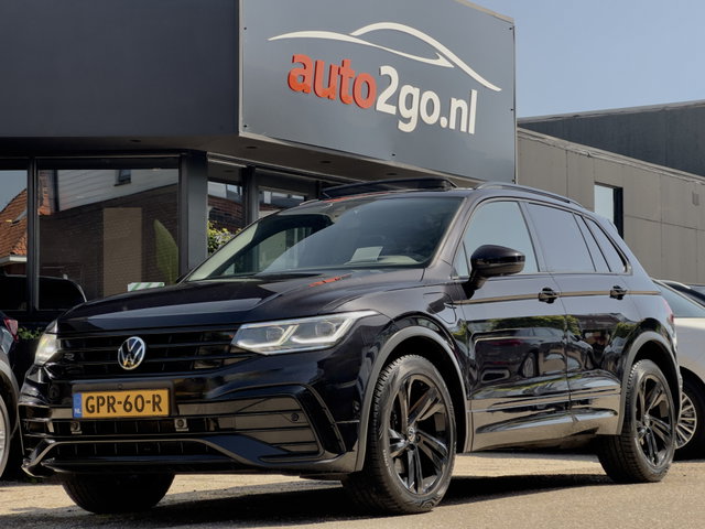 Volkswagen Tiguan - 1.4 TSI AUT6 EHYBRID 3X R-LINE + BLACK-EDITION PANODAK LEDER NAVI CAMERA DIGI-DASH APPLE=CARPLAY LED LMV PDC