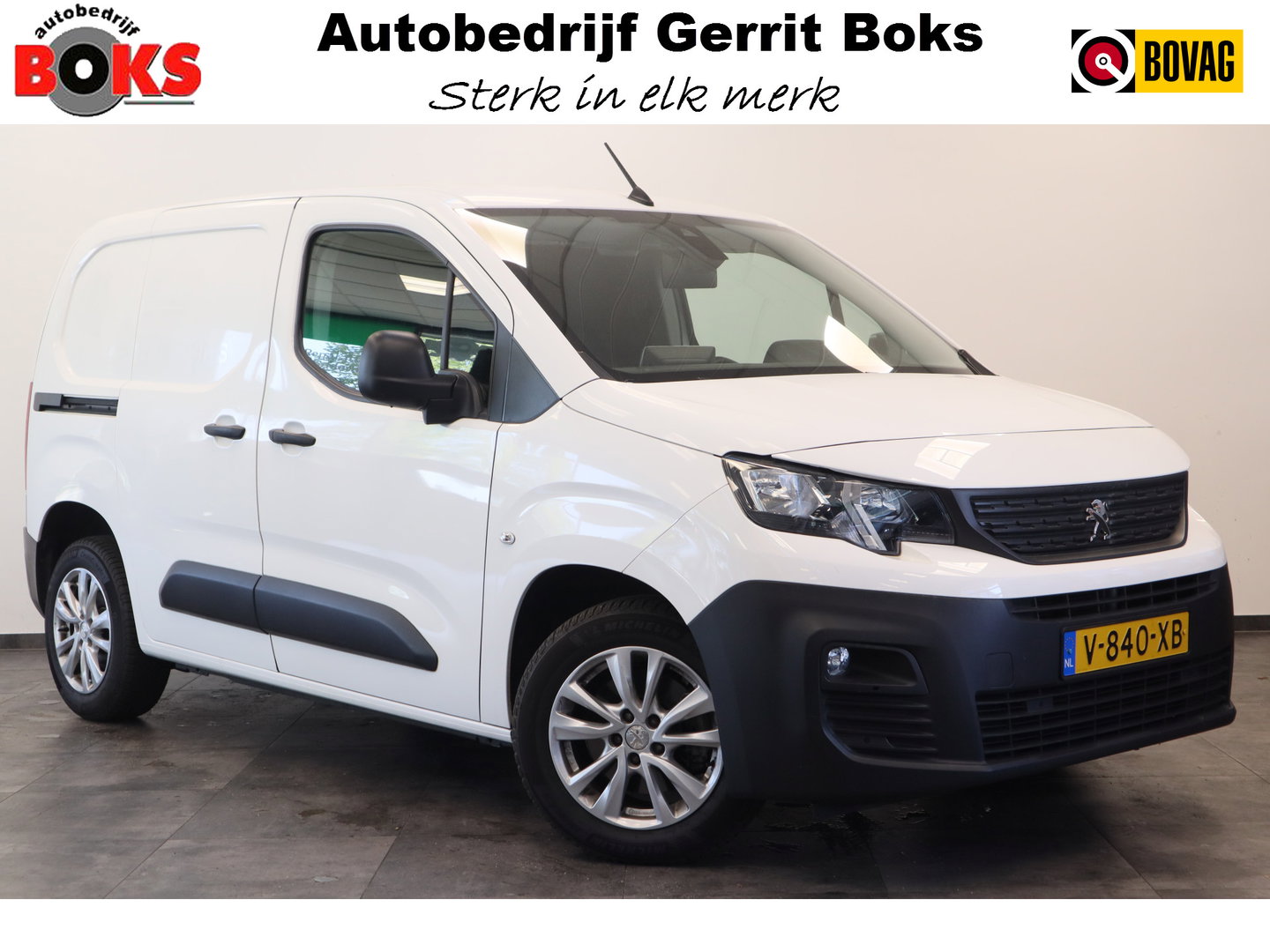 Peugeot Partner 1.6 BlueHDI Asphalt Cruise control Carplay Surround rear vision Camera Navi NAP!
