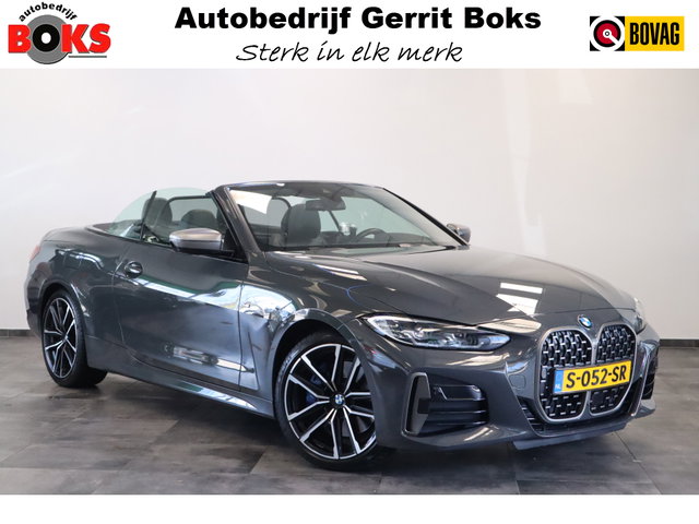 BMW 4 Serie - Cabrio M440i xDrive High-Executive 374PK Individueel-lak Navigatie  Volleder 19LMV Head up