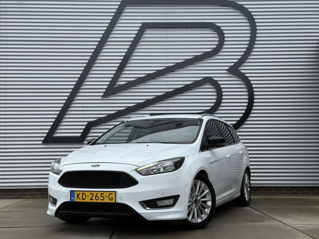 Ford Focus - Wagon 1.0 Titanium 2e Eigenaar|Navi|Trekhaak|Clima|Cruise|PDC V+A|N.A.P|APK tot 07-2026