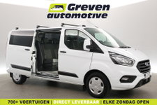 Ford Transit Custom - 2.0 Ecoblue L2H1 | DC | 6 Zits | Aut. | Airco | Cruise | Camera | Trekhaak | Carplay | 2xSchuifdeur