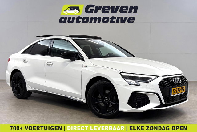 Audi A3 - Limousine 35 TFSI S-Line Black Optic | Pano | Virtual | Carplay | Sfeer | Adap. Cruise | Parkeersens. | Keyless