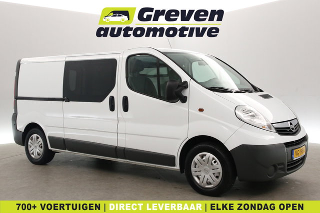 Opel Vivaro - 2.0 CDTI L2H1 | Airco | Cruise | Navi | Trekhaak | 2xSchuifdeur | Parkeersens.