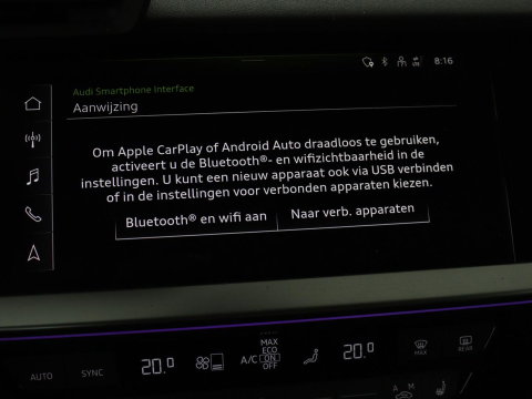 Audi A3 30 TFSI Advanced edition | Stoelverwarming | Matrix LED | Adaptive cruise | Camera | Park Assist | Elektrische stoel | Carplay | Sportstoelen | Navigatie | Virtual Cockpit | Climate control | Audi Sound