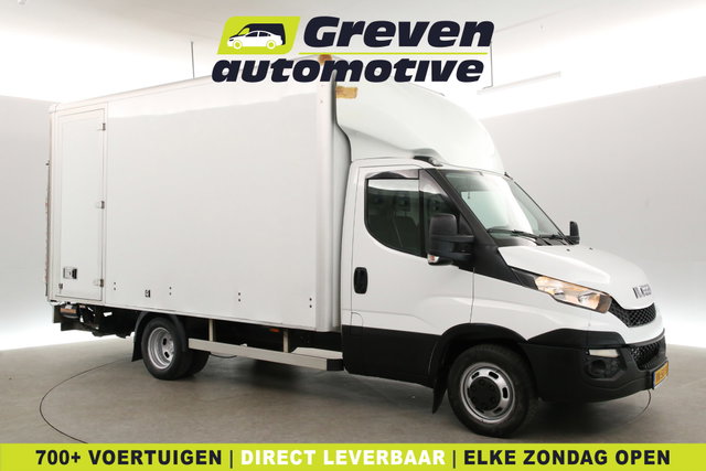 Iveco Daily - 35C13D 2.3 375 | Dubbellucht | Laadklep | Zijdeur | Laadbak | 3500KG Trekgew. | Airco | 3 Zits