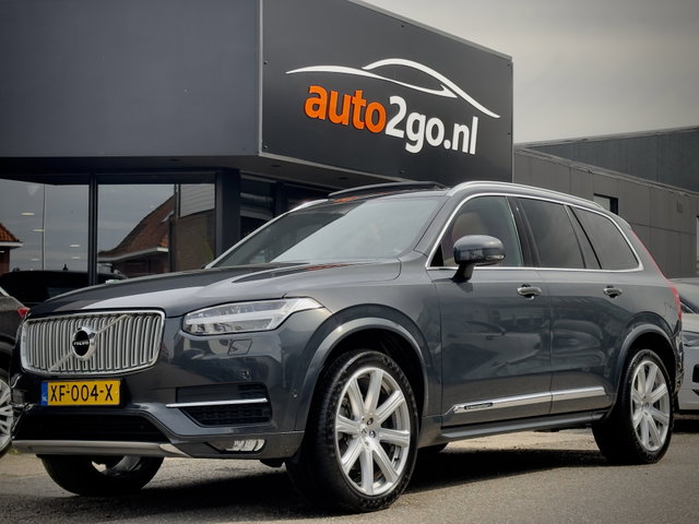Volvo XC90 - 2.0 D5 AUT8 AWD 7PERS Insciption PANODAK LEDER NAVI BOWERS&WILKINS DIGI-DASH APPLE-CARPLAY LED LMV PDC