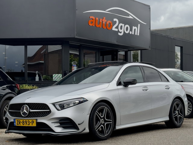 Mercedes-Benz A-Klasse - 200 AUT7 AMG SOLUTION PANODAK LEDER NAVI CAMERA DIGI-DASH LED LMV PDC