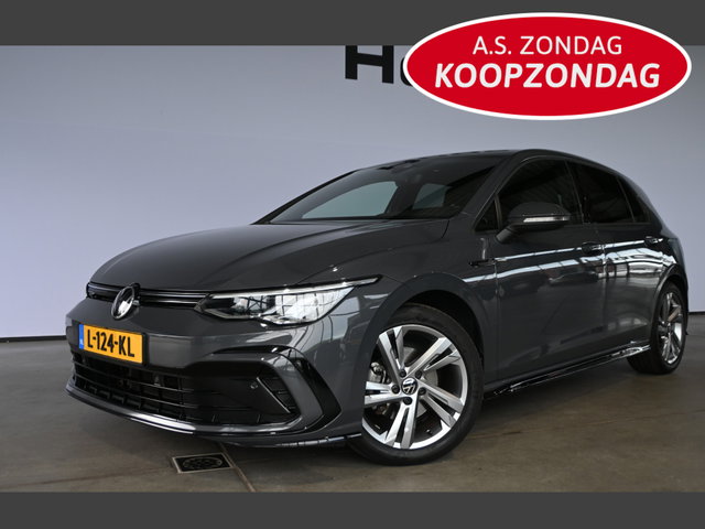 Volkswagen Golf - 1.5 eTSI R-Line Automaat Adaptief Navigatie Caplay LED Rijklaarprijs Inruil Mogelijk!