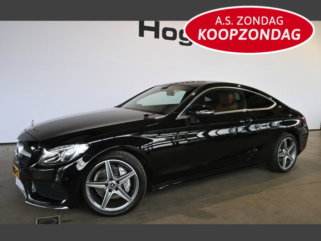 Mercedes-Benz C-Klasse - Coupé 220 d Edition 1 Automaat Clima Navigatie Leder Stoelverwarming Rijklaarprijs Inruil Mogelijk!