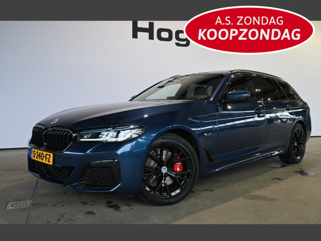 BMW 5 Serie - Touring 530e xDrive Business Edition Plus M-Pakket Panoramadak Laser LED Head Up Adaptieve cruise Inruil Mogelijk!