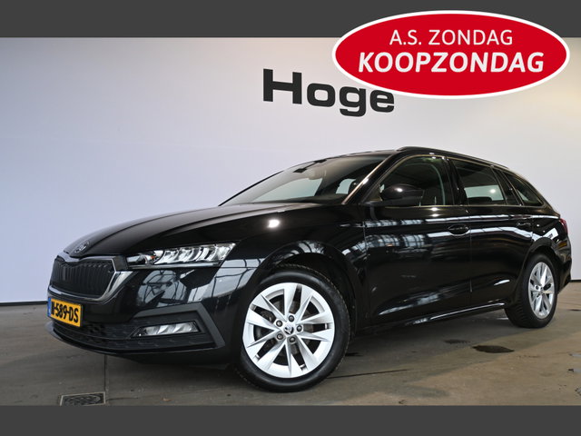 Škoda Octavia - Combi 1.5 TSI First Edition Clima Virtual Cockpit Navigatie LED Stoelverwarming Inruil Mogeljik!