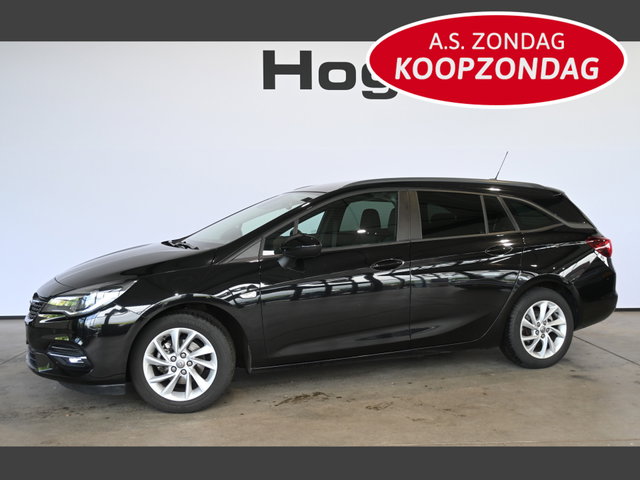 Opel Astra - Sports Tourer 1.2 Business Edition Nap! Clima Navigatie Trekhaak Cruise control 1e Eigenaar 100% Onderhouden! Inruil Mogelijk!