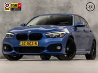 BMW 1 Serie - 118i M Sport High Executive Automaat (GROOT NAVI, M PAKKET, VIRTUAL COCKPIT, LEDER, STOELVERWARMING, SPORTSTOELEN, GETINT GLAS, PARKEERSENSOREN, NIEUWE APK, NIEUWSTAAT)