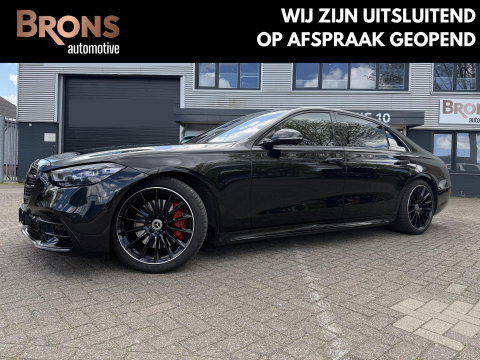 Mercedes-Benz S-Klasse 580 4MATIC Lang AMG Line 4 wiel sturing l full options