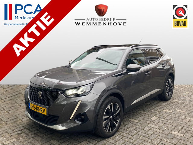 Peugeot 2008 - 1.2 PureTech 100 Allure Distributieriem is/ wordt vervangen Panoramadak/Virt. display/Navi/Alu wielen/Ecc