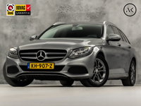 Mercedes-Benz C-Klasse - 180 Sport Automaat (NAVIGATIE, LEDER, CAMERA, STOELVERWARMING, SPORTSTOELEN, GETINT GLAS, ELEKTISCHE ACHTERKLEP, TREKHAAK, NIEUWE APK, NIEUWSTAAT)