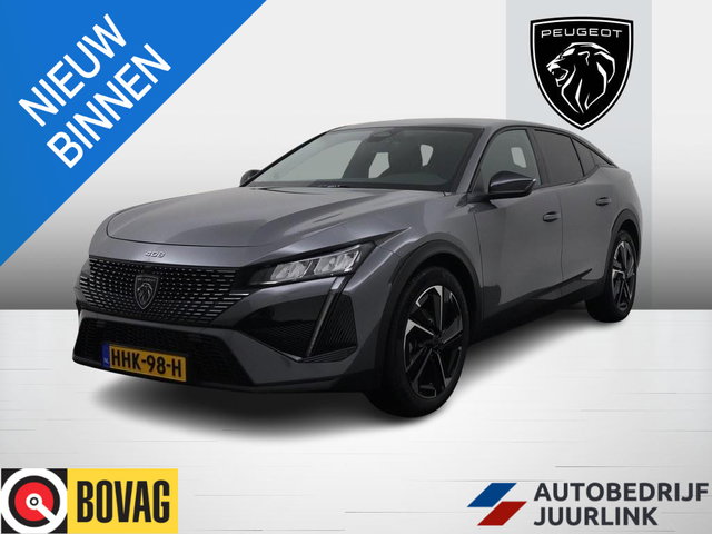 Peugeot 408 - 1.2T Hybrid 145PK Automaat Allure Nav/360.Camera/ 19inch/H.Leder/Led/CarPlay/Ecc/Ad.Cruise