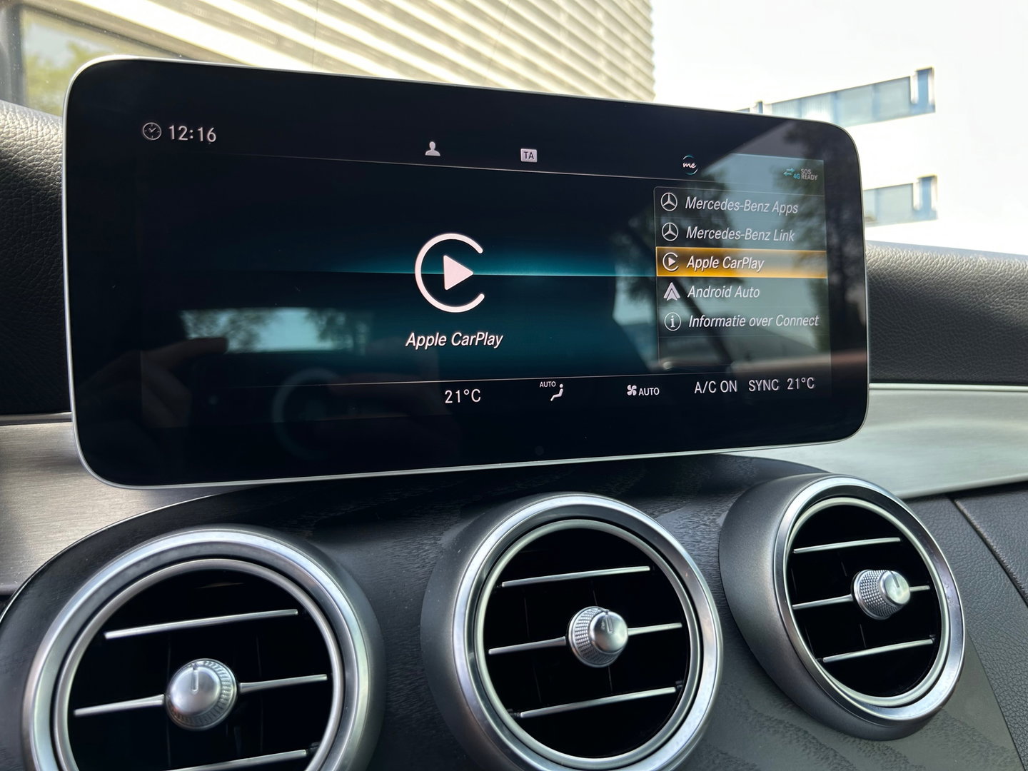 Mercedes-Benz C-Klasse Cabrio 200 Sport Edition|Leder|Carplay|Stoelverwarming|Camera