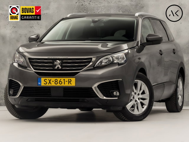 Peugeot 5008 - 1.2 PureTech Sport 7 Persoons Automaat (APPLE CARPLAY, GROOT NAVI, 360 CAMERA, GETINT GLAS, SPORTSTOELEN, CRUISE, LANE ASSIST, NIEUWE APK, NIEUWSTAAT)