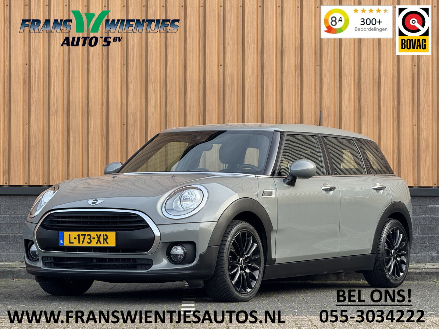 MINI Clubman 1.5 One Pepper Serious Business | Stoelverwarming | Keyless Go / Keyless Entry | Airconditioning | 17" Lichtmetaal | Parkeersensoren | Bluetooth | Isofix | Elektrische Ramen |