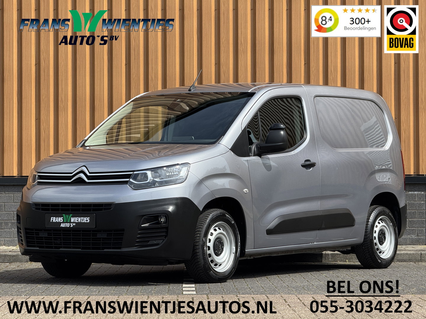 Citroën Berlingo 1.5 BlueHDI Control | Apple Carplay | Android Auto | Navigatie | Cruise Control | Parkeersensoren | Airconditioning | Bluetooth | Automatische Verlichting | Elektrische Spiegels |
