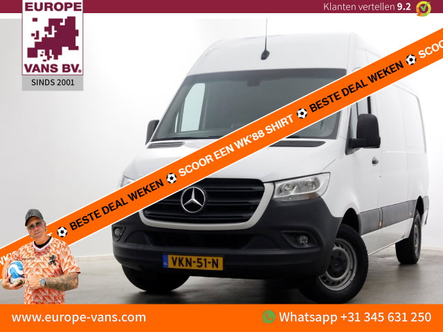 Mercedes-Benz Sprinter - 315 CDI 150pk RWD L2H2 9G Automaat Airco/Navi/Camera 06-2021