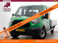 Ford Transit - 350 2.0 TDCI 130pk E6 RWD D.C. Open Laadbak Trekhaak 2800kg 02-2018