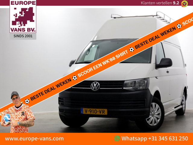 Volkswagen Transporter - 2.0 TSI 150pk Benzine L2H3 Airco/Camera/Camper? BPM-VRIJ 03-2019