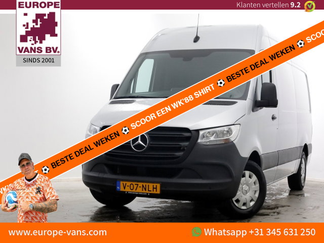 Mercedes-Benz Sprinter - 315 CDI 150pk RWD 9G Automaat L2H2 Airco/Camera/CarPlay 08-2021