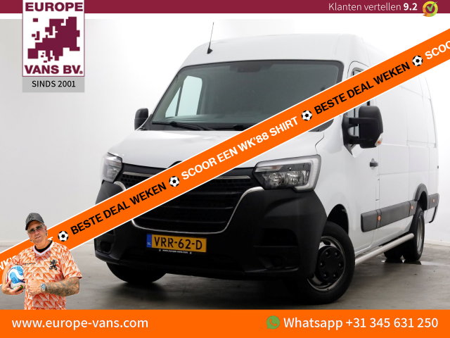 Renault Master - T35 2.3 dCi 130pk L3H2 Dubbel lucht Airco/Camera/Trekhaak 3500kg 09-2022