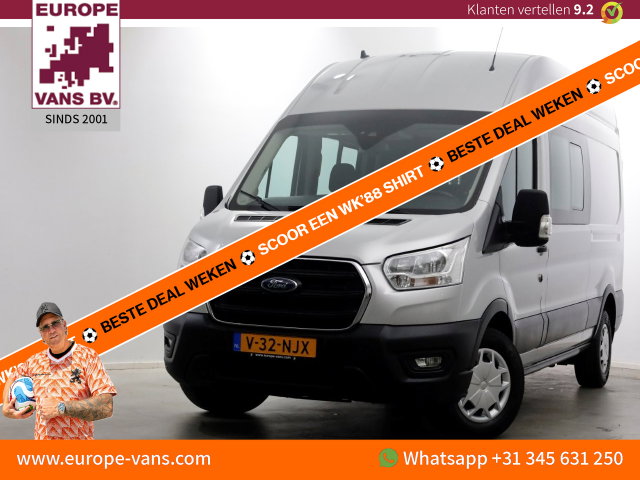 Ford Transit - 350 2.0 TDCI 130pk L3H3 D.C. Trend Airco/Navi/Camera 06-2022