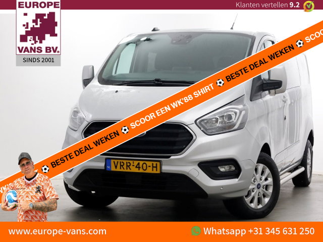 Ford Transit Custom - 2.0 TDCI 130pk L2H1 Limited D.C. Airco/Navi/LED 09-2022