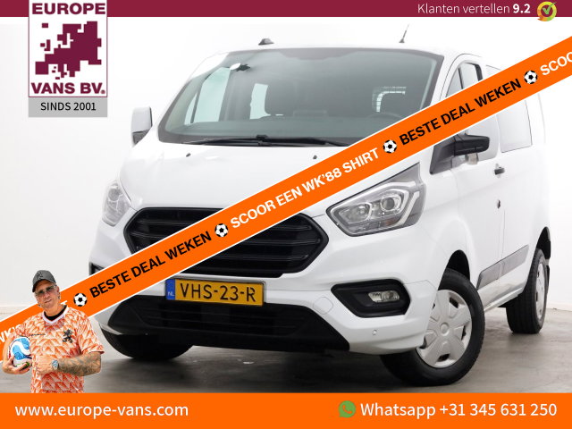 Ford Transit Custom - 2.0 TDCI 130pk L1H1 Trend D.C. Airco/Navi 12-2020