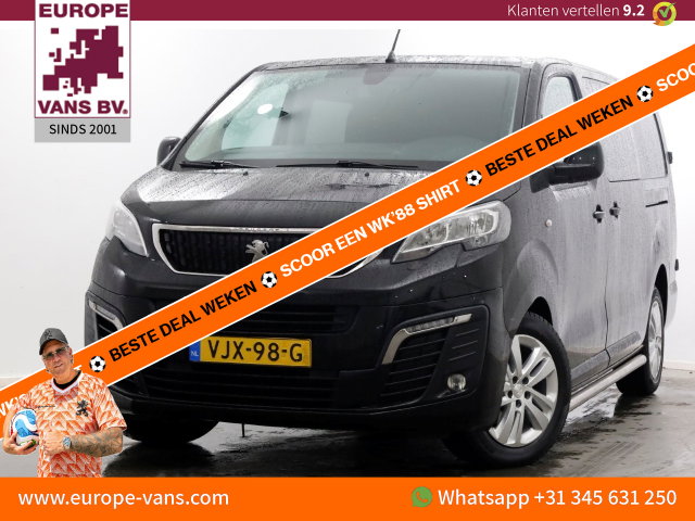 Peugeot Expert - 2.0 BlueHDI 120pk Automaat L3 Premium D.C. Navi/Camera/2x Schuifdeur 03-2021