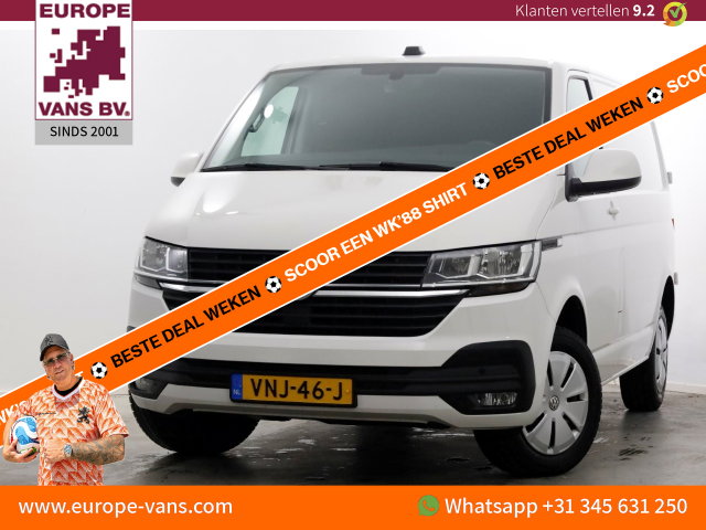 Volkswagen Transporter - T6.1 2.0 TDI 150pk DSG-Automaat L1H1 Airco/Camera 01-2022