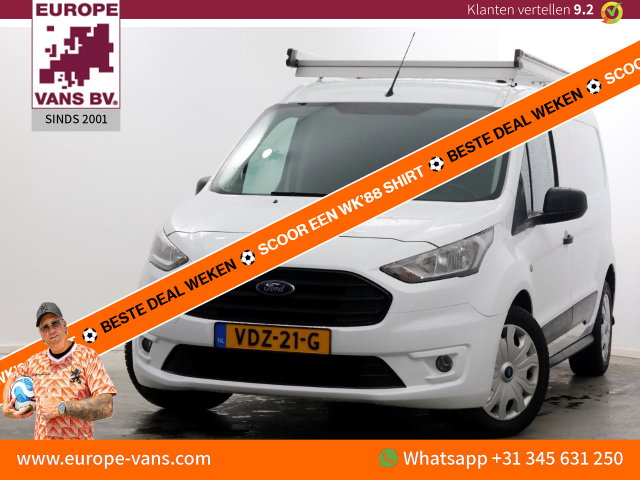 Ford Transit Connect - 1.5 EcoBlue 100pk Automaat L2 Trend Airco/Navi/Camera 01-2020