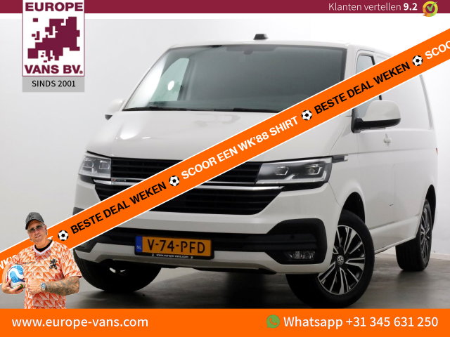 Volkswagen Transporter - T6.1 2.0 TDI 204pk L1H1 DSG-Automaat 4Motion 4x4 LED/Airco/Navi/Camera 08-2022