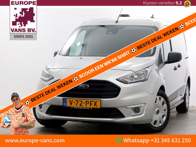 Ford Transit Connect - 1.5 EcoBlue 100pk Automaat L2 Trend ACC/Camera/3Pers./2x Schuifdeur 01-2024