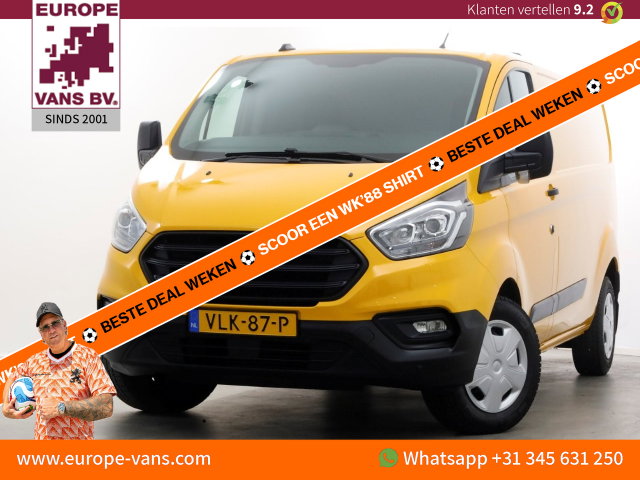 Ford Transit Custom - 340 2.0 TDCI 130pk E6 L2H1 Trend Airco/Trekhaak 2800kg 09-2021